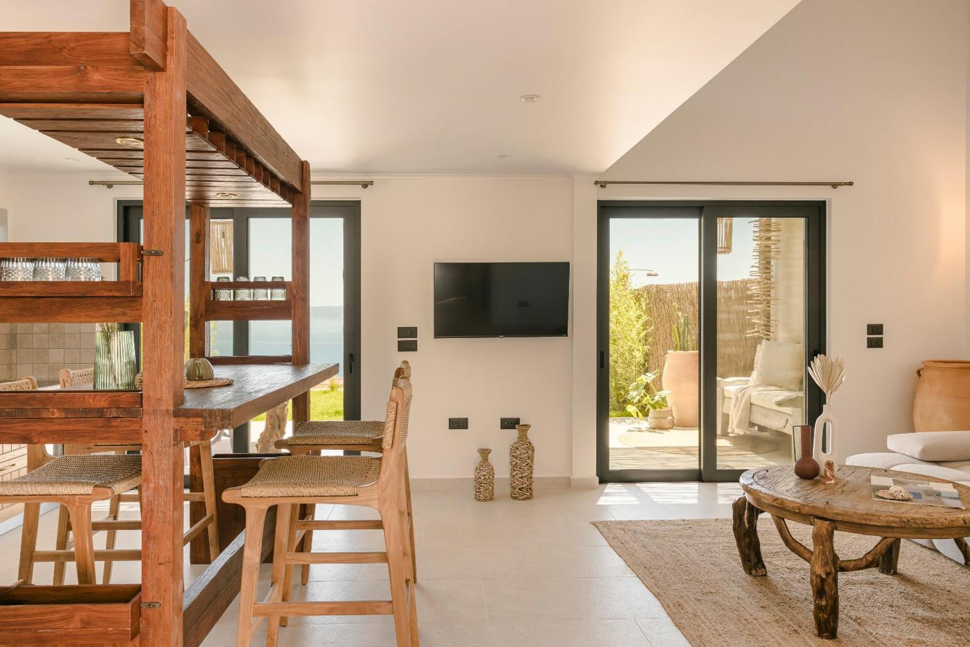 Hilaritas Luxury Suites Sea View, Private Pool & Jacuzzi Paradise Ratzaklíon Exterior foto